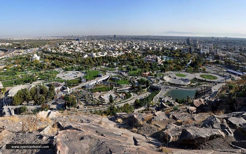 تصویر کلی پارک کوهسنگی مشهد 